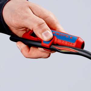 Herramienta universal para pelar cables Knipex ErgoStrip para zurdos - Product Image 2