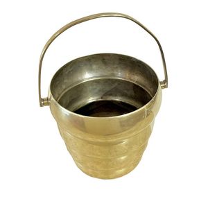 CUBO DE HIELO O BEBIDA DE LATÓN DE METAL CURVO AL POR MAYOR CON ACABADOS DE COBRE DE ALTO GRADO LATÓN POR FABRICANTE O EXPORTADOR DE INDIA - Product Image 4