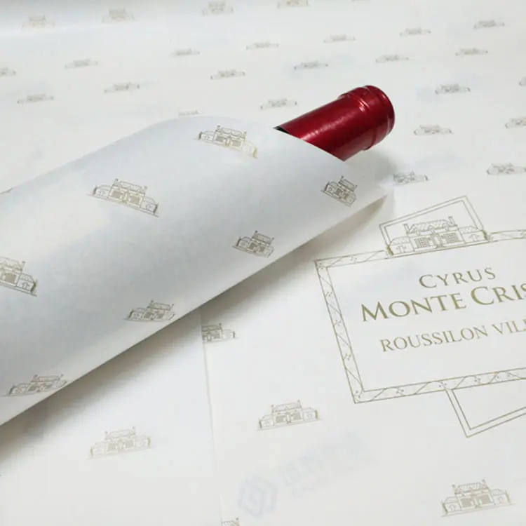 Eco Vriendelijke 17 Gsm Goud Wit Elegante Mg Cadeaupapier Zijdepapier Voor Kleding Wikkelen Verpakking