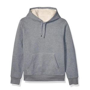 Vente chaude 100% coton hommes pull à capuche surdimensionné unisexe grande taille sweats polaire vêtements sweat à capuche blanc - Product Image 1
