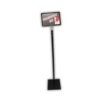Système de gestion des files d'attente avec écran LED sur pied, télécommande LCD sans fil, distributeur et 10 000 tickets pour le commerce de détail et les soins de santé