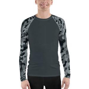 Vêtements de sport en gros OEM pour hommes adultes, rashguards à manches longues, respirants et à séchage rapide, personnalisables en spandex/polyester - Product Image 4