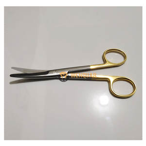 Ciseaux Mayo TC incurvés 5.5 salle d'opération outil chirurgical de qualité Service personnalisé Instruments chirurgicaux - Product Image 3