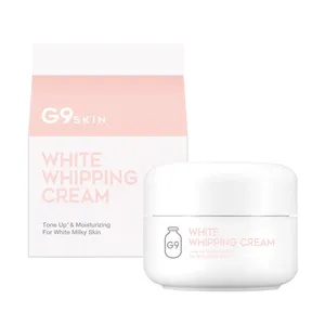 韓国の女性の顔の美しさトーンアップCICAホワイトニング化粧品G9スキンホワイトホイップクリームペールピンク50g