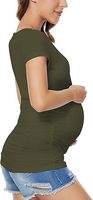 T-shirt de maternité sans manches uni pour femme, coupe ample, été, allaitement, imprimé, séchage rapide, 100% coton, design personnalisé