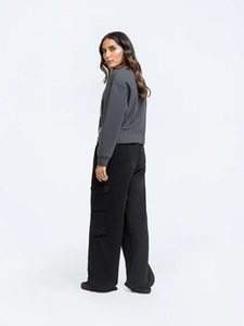 Sweatshirts décontractés pour femmes de qualité supérieure, 100% polyester, imprimés sur mesure, respirants, élégants, pulls, vente en gros OEM/ODM - Product Image 4