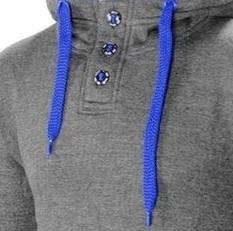 Chándal Deportivo de Invierno para Hombre, con Capucha, Color Sólido, 100% Algodón, Transpirable, Informal, a la Moda, Talla Adulto, Personalizado, en Oferta - Product Image 3