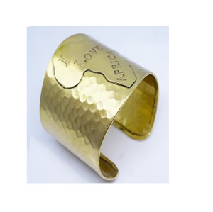 Famous Kenya festival Bronze <b>Sheet</b> for <b>Brass</b> Jewelry Hammered Cuff for Ladies Delicacy and Attractive Cuffs and Bracelet Design - Product Image 5