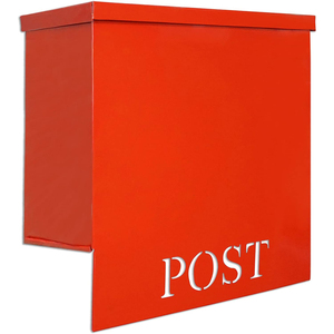 Buzón Decorativo de Diseño Moderno, Clásico Gris, Buzón Grande para Cartas, Buzón de Hierro o Buzón Clásico Gris Grande para Cartas en Oferta - Product Image 5