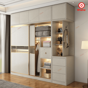 Armario moderno de madera de ingeniería Ohaha - HD015 - Product Image 1