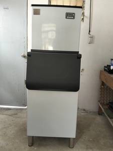 Máquina Comercial para Hacer Hielo en Cubos, 72 kg/24 h, Acero Inoxidable, Capacidad de Almacenamiento de 13 kg, 220 V, 375 W, para Bares y Hoteles - Product Image 4