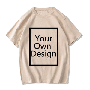 Impression personnalisée Broderie vierge 100% coton Unisexe Hommes Femmes T-shirts Tops Hommes Femmes Tshirt - Product Image 5