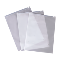 Sacs de rangement ziplock à fermeture éclair transparents épais Paquet de fermeture éclair en plastique transparent robuste Petits sacs en poly Fournisseur de sacs