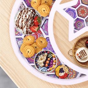 Handmade Decorative Food Platters Eco-Friendly Disposable Coated <b>Paper</b> Serving <b>Trays</b> for Home and Wood Occasions - Product Image 6