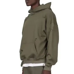 Sudadera con Capucha Personalizada con Logotipo, 360 g/m², Mezcla de Algodón/Poliéster, Ligera, Corte Regular, Transpirable, de Alta Calidad para Hombre - Product Image 5