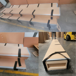 Custom Engineered Corrugated <b>Box</b> with Recycled Wood Planks <b>Heavy</b> <b>Duty</b> Packaging for Engineering Exhibits - Product Image 6