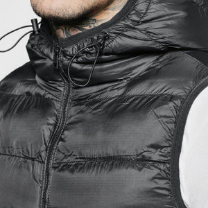 Venta caliente hombres chaleco personalizado ligero cálido acolchado chaqueta sin mangas para la venta - Product Image 5