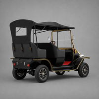 Voiturette de golf électrique 4 places UC-VSB-12, élégante, pour les terrains de golf et les centres de villégiature