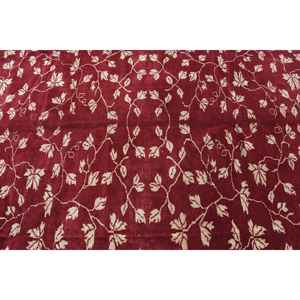 Alfombra Turca de 8.2x9.9 pies, Alfombra Vintage, Alfombra de Lana con Rayas Rojas - Product Image 5