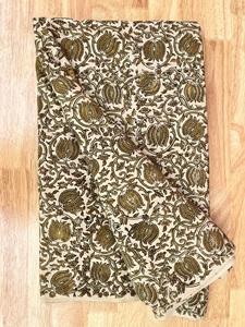 Tela ligera de algodón con estampado de bloques a mano, Material Cambric hecho a mano para vestidos de mujer, decoración del hogar para bolsos y niños - Product Image 3