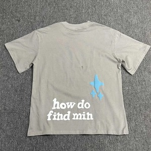 ขายส่งเสื้อยืดเปล่าพรีเมี่ยมผ้าฝ้ายหนัก 3d พัฟพิมพ์เสื้อยืดเสื้อยืดขนาดใหญ่สําหรับผู้ชาย - Product Image 2