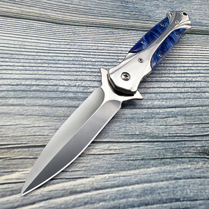 Vente en gros de couteaux de chasse et de Bowie personnalisés de haute qualité OEM ODM service en acier Damas pratique pour l'extérieur - Product Image 6