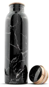 <b>Metal</b> 100% Pure Copper <b>Bottle</b> Modern Design Enamel Finishing Copper <b>Water</b> <b>Bottle</b> for Storage <b>Water</b> Drinking Sustainable Quality - Product Image 3