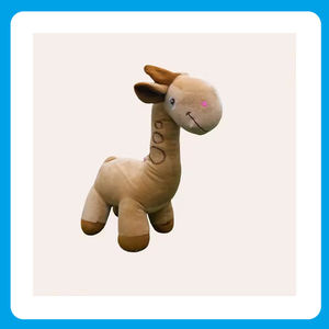 Juguete de Peluche de Jirafa de Algodón Suave Unisex, Juguete de Peluche Marrón de Alta Calidad, Idea de Regalo Adorable, Relleno de PP, Gran Venta - Product Image 6