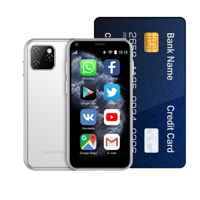 SOYES XS11 3G Mini Smartphone 2.5 Inch Quad Core Mobile Plam Phone Mini Android Cell Phone
