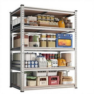 72인치 높이 x 35.55인치 너비 x 16인치 깊이 5단 조립 간편 조절 가능 고하중 선반 차고 선반 보관 선반 - Product Image 1