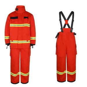 Uniforme de bombero naranja de poliéster y algodón de la mejor calidad para uso diario del exportador de Pakistán disponible a un precio razonable - Product Image 3