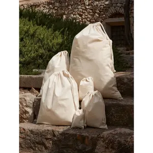 Sustainable Recycled Cotton Clothes <b>Bag</b> Eco-Friendly Gadgets Storage - Product Image 3