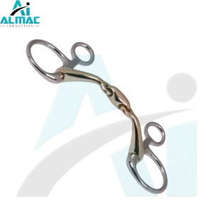 ALMAC Training Baucher Horse Bit construido para promover un comportamiento tranquilo y un contacto constante en caballos adecuados para escuelas de equitación - Product Image 2