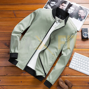 Maxfit ชุดกีฬา2023สำหรับผู้ชายเสื้อแจ็กเก็ตบอมเบอร์ทรงสลิมฟิตลำลองผ้าแคนวาสสำหรับฤดูใบไม้ผลิและฤดูใบไม้ร่วงขนาด4XL ใหม่ - Product Image 3
