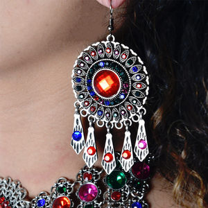 ชุดเครื่องประดับจากอัฟกานิสถานชุดเครื่องประดับงานแต่งงานแฟชั่นล่าสุดราคาถูกของ100% - Product Image 5