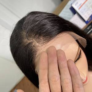 Vente en gros d'extensions de cheveux humains vierges Remy vietnamiens tête complète perruque ondulée naturelle avec perruque complète de qualité de style droit élégant - Product Image 6