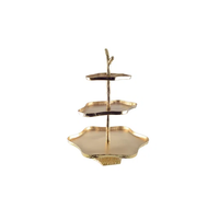 Présentoir à gâteaux en laiton avec design martelé à des prix abordables présentoir à gâteaux et cup cake disponibles au meilleur prix