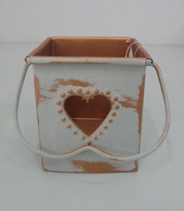 Candelero cuadrado votivo para decoración de árbol de Navidad, artículos de decoración para el hogar, linternas, centros de mesa para boda - Product Image 3