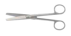 Source d'alimentation manuelle de ciseaux de pansement chirurgical en acier inoxydable émoussé de haute qualité pour les outils de soins de santé médicaux et dentaires - Product Image 5