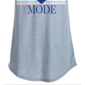 Camicia <span class=keywords><strong>da</strong></span> <span class=keywords><strong>Notte</strong></span> Raglan Max & Olivia <span class=keywords><strong>per</strong></span> Bambine Piccole e Grandi, Grigia con Stampa Grafica, in Jersey, Taglia S/6-6X, Stile Casual, Morbida - Product Image 3