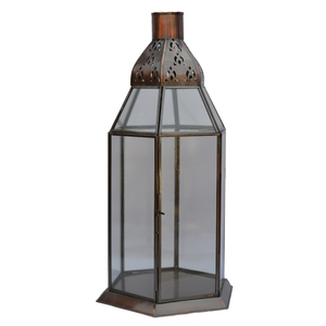 Lanternes décoratives à thème peint avec finition peinte et lanternes suspendues en métal massif Porte-bougie chauffe-plat - Product Image 3