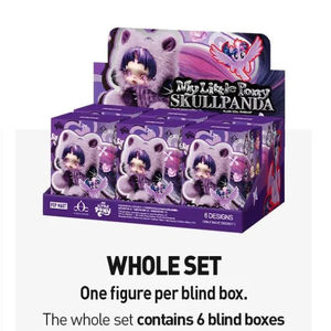 SkullPanda X para My Little Pony, Caja Sorpresa de PVC con 6 Figuras de Animales, Juguetes para Regalo - Product Image 4