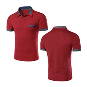Chemises pour hommes OEM avec logo personnalisé par sublimation, 100 % coton, design avec poche, séchage rapide, respirantes, décontractées, mode, vente en gros, manches courtes - Product Image 1