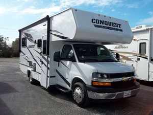 Camping-car de luxe ALCOVE Gulf Stream 2025 blanc Euro 5 pour 4-6 personnes, occasion, four à micro-ondes, sol en acrylique, léger - Product Image 2