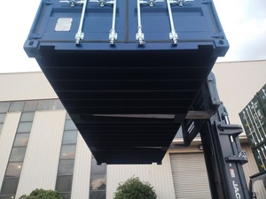 Conteneur souple à toit ouvert en bâche PVC IP65+ ignifuge et résistant aux UV, 33,2 mètres cubes, marque EHT, pour machines et marchandises surdimensionnées - Product Image 6