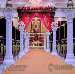 Dhanush <b>Pillars</b> for Wedding Decorations Elegant and Traditional Indian Accent Fiber Reinforced Plastic - Product Image 2