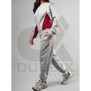 Ensemble de survêtement à manches longues pour femmes pour la course à pied et le sport survêtement de style nouveau personnalisé pour femmes de haute qualité - Product Image 2
