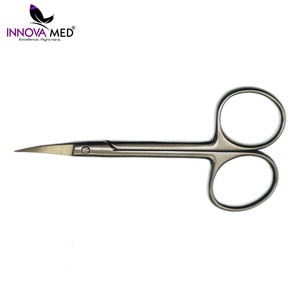 Ciseaux professionnels en acier inoxydable pour manucure, coupe-cuticules aiguisés pour soins des ongles, outils de salon, fourniture en gros OEM - Product Image 2