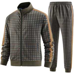 ชุดกีฬากันหนาวแบบลำลองมีซิปสำหรับผู้ชายชุดวอร์มใส่วิ่งจ๊อกกิ้งใส่วิ่งโลโก้ตามสั่งฤดูร้อน - Product Image 4