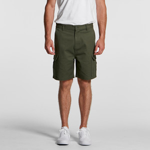 Men's Custom Made Logo High Quality Comfort Fabric Pure Cotton Summer Street Wear Cargo Shorts - Product Image 3